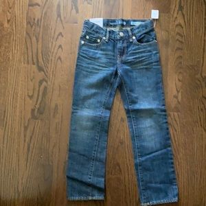 Brand new BOYS GAP JEANS. Straight leg. Adjustable waist. Style 1969: